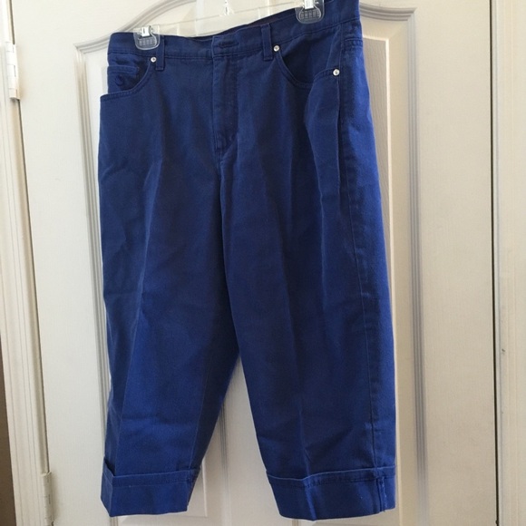 Ladies Gloria Vanderbilt capris 10 - Picture 1 of 5